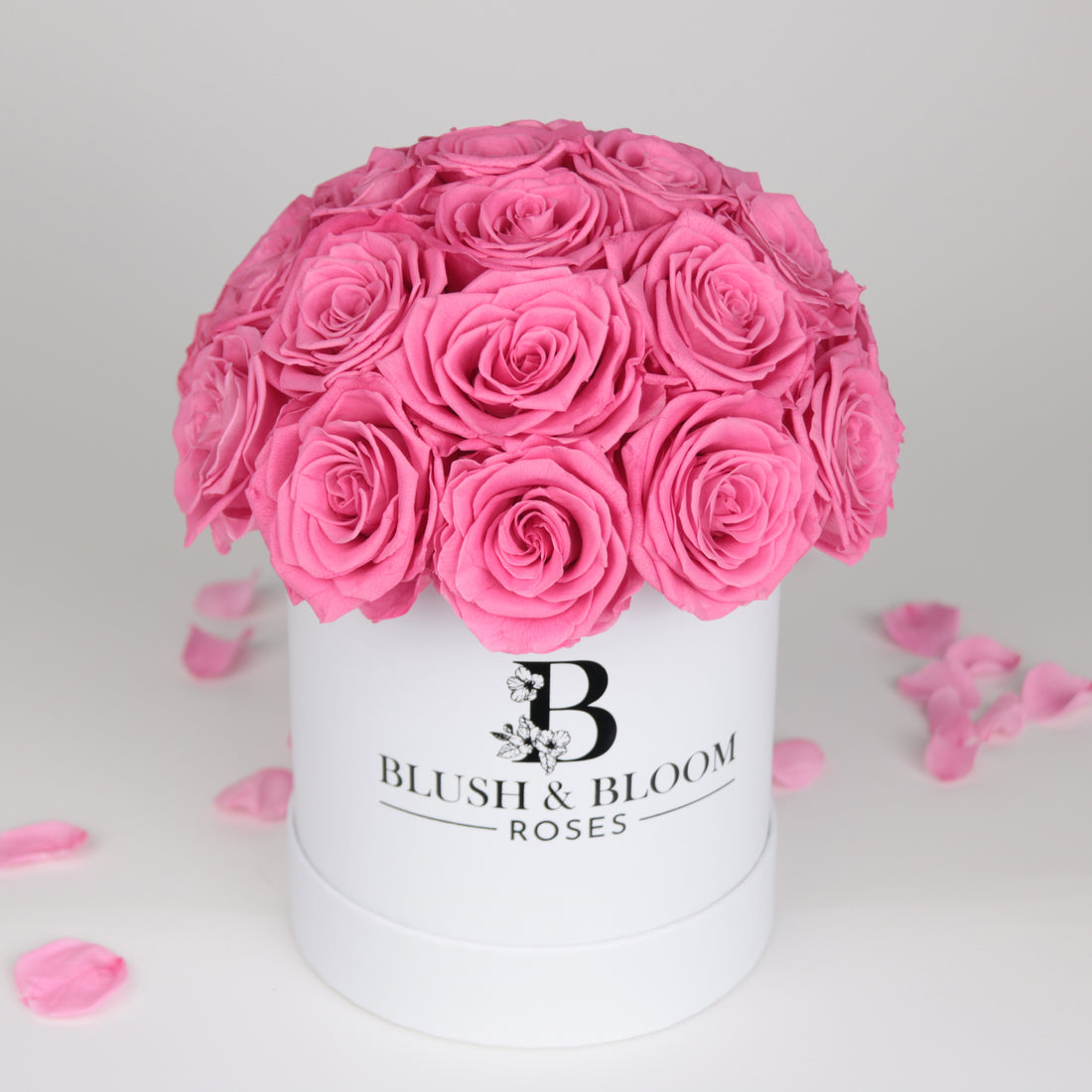 Forever Rosy| Pink Rose SuperDome White Box